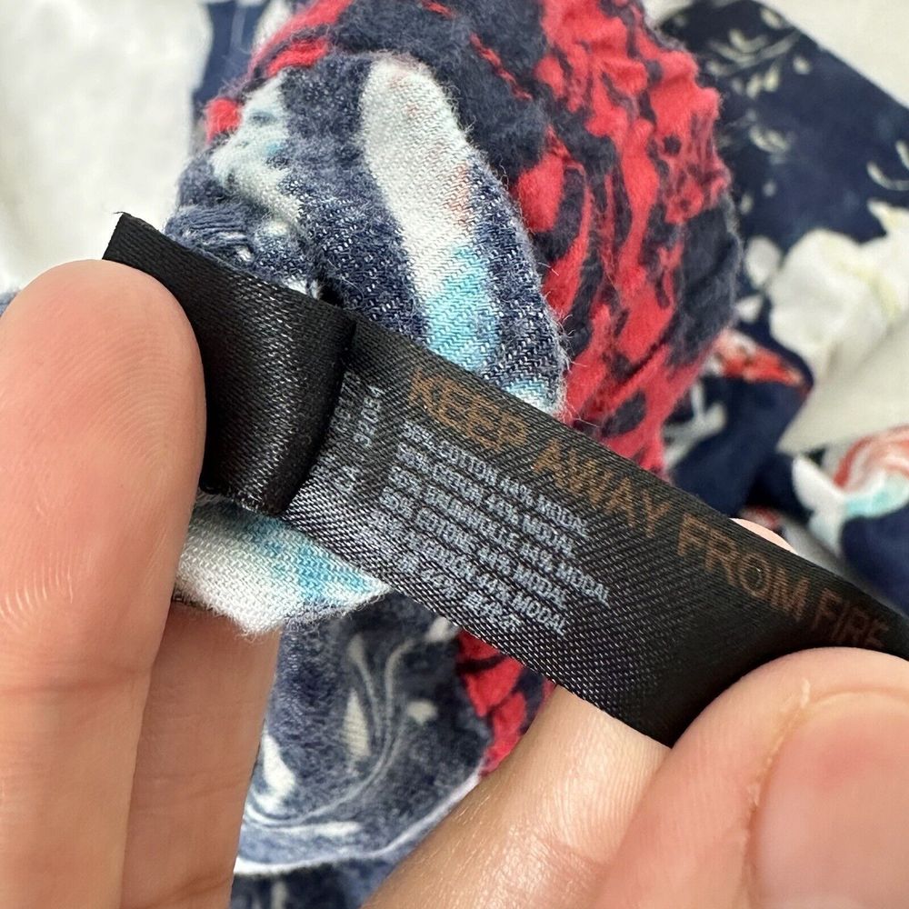 Anthropologie Cornelia O'Donovan Sweet Dreams Flannel Pajama Bottoms Size XL - Picture 15 of 15